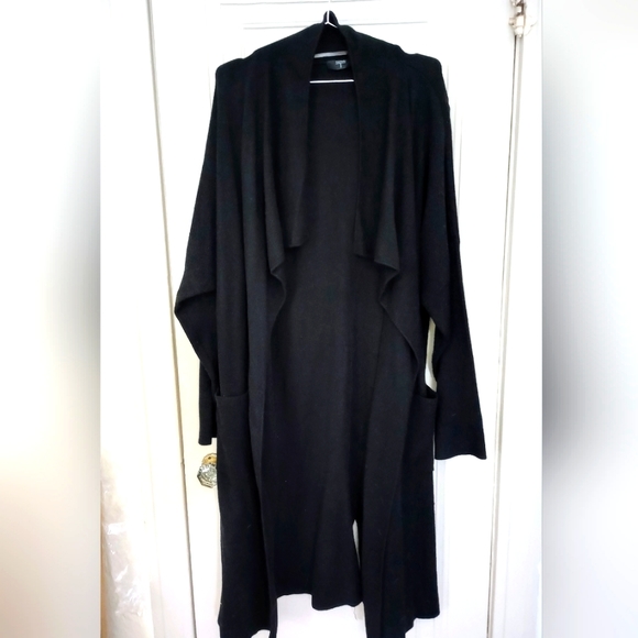 Tahari Open Front Cardigan Sweater Duster - Picture 1 of 6